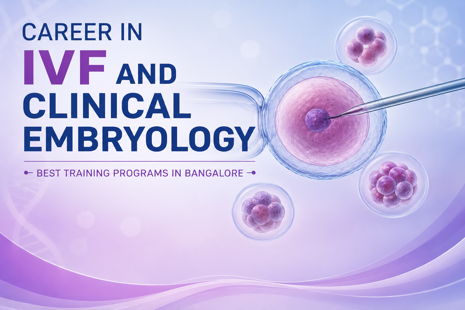 Career in IVF and Clinical Embryology: Best Training Programs in Bangalore